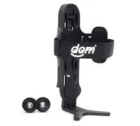 Monkii DOM Cage Bicycle Water Bottle Cage Adapter Mount Clip Holder For Brompton Folding Bike Universal Bike Accessories Birdy Bottle (black)