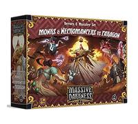 Cmon Massive Darkness 2: Heroes & Monsters Set - Monks And Necromancers Vs The Paragon