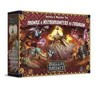 Cmon Massive Darkness 2: Heroes & Monsters Set - Monks And Necromancers Vs The Paragon