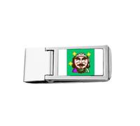 Monks Mythology Novel Slim Money Clip Stainless Holder Pocket Wallet