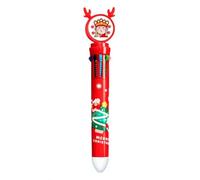 Monks Traveller Reference Multicolor Ballpoint Pen Christmas Xmas Tree Santa