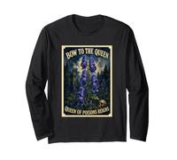 Monkshood Skull Poison Garden Lover Long Sleeve T-Shirt