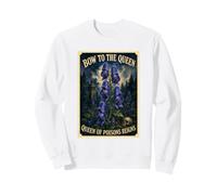 Monkshood Skull Poison Garden Lover Sweatshirt