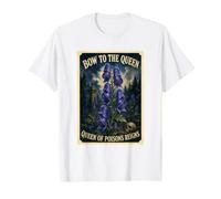 Monkshood Skull Poison Garden Lover T-Shirt