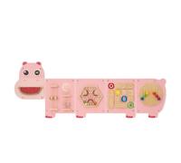 Monläurd® Hippo Montessori Busy Board, Sensory Board, Educational Toys, Sensory Wall Panel, Wall Toys, Daycare Furniture, Playroom Furniture, Learning Toys, Boys And Girls