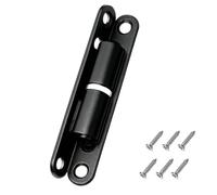 Monlech Plastic Steel Casement Screen Hinges,Small Screen Accessories Hardware Parts,Window Hinge for Fly Screen Door,Window Fittings Replacement Parts (10, Black)