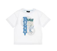 Monnalisa Boys White Bugs Bunny 68 T-Shirt-8 Years
