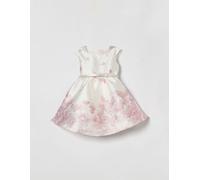 MONNALISA Floral Print Satin Dress - Size: 3 - unisex