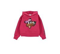 Monnalisa Girls Fuchsia Looney Tunes Cotton Hoodie-5 Years