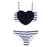 Monnalisa heart-appliqué bikini - White 8