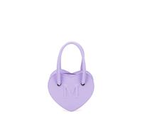 Monnalisa heart embossed bag - Purple One Size