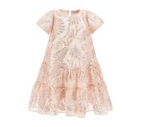 Monnalisa sequin-embellished ruffled dress - Pink 4-6-8-10-12-S