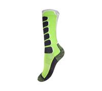 Monnet Kids Snow Park Ski Socks: Green: 21/22 Size: 21/22, Colour: Gre