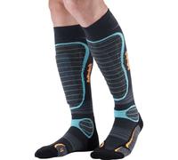 MONNET Mi-bas Gel Protech Ski - Men - Blue / Grey / Orange - size 7.5-8- model 2027 7.5-8