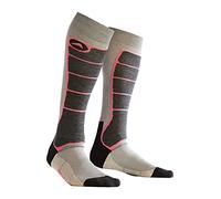 MONNET Women's Fusion Crew Socks, Pink, 37