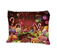 MONNYCAR 1 pc Cute Snack Bag for Travel, Weekend Getaways, and Makeup - Organize Your Cosmetics and Emergency Snacks - Ideal Gift for Friends, Sisters, and Trip - Fashionable and Functional, white