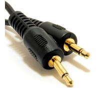 kenable Mono 3.5mm Jack Plug to Mono 3.5mm Jack Plug Cable Lead 1.2m GOLD