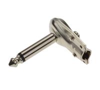 kenable Mono 6.35mm 90 Degree Low Profile Pancake Solder End Right Angle