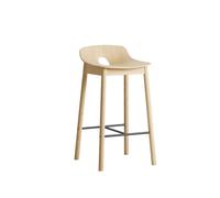 Mono Bar Stool Low Oak