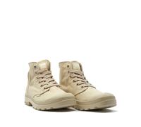 Mono Chrome High Top Trainers beige