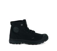 Mono Chrome High Top Trainers Black