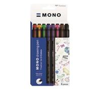 Mono Drawing Fineliner 8 Colors Top Quality