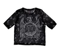 Mono Eagle Mesh Crop Top Slayer Black S