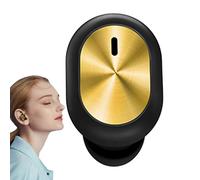Mono Earphone,In-Ear Earphone,Single Earphone Over Clear Audio,Invisible Single Wireless Earphone for Smartphones Audiobook Guide