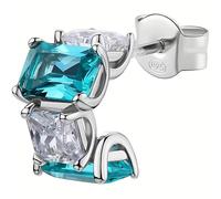 Mono Earring Women's Brosway Fancy FAG14 925 Silver Crystal Aqua Green