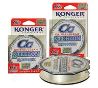 Mono Fishing Line Crystal Clear Super Invisible Carp Pike Perch Sea Fishing Spool 150m Konger (S06- Ø 0.28 10.2kg 22.6lb 150m Crystal Clear Steelon Konger)