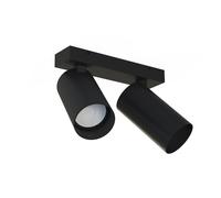 MONO II BLACK CEILING LIGHT SPOT NT 2X GU10/ 10W IP20 7841