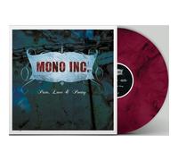 MONO INC - PAIN LOVE POETRY MAGENTA WITH BLACK STREAKS - New Vinyl - P72z