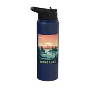 Mono Lake Sunset Serenity Nature Stainless Steel Insulated Water Bottle
