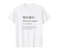 Mono No Aware Japanese Beauty Transience Unique Gift T-Shirt