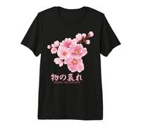 Mono No Aware Sakurai Japan Flower Cherry Blossom Premium T-Shirt
