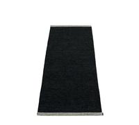 Mono Plastic Carpet 60x150 Pappelina Black - 7340020456405