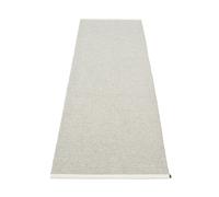 Mono plastic carpet 85x260 cm FOSSIL GREY / WARM GREY Pappelina SINGLE PIECES