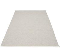Mono Plastic Rug 230x320 cm Pappelina Fossil grey - Warm grey - 7340020466909