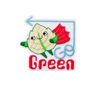 Mono-Quick 14156 Recycl-Patch Go Green Appliqué, Patch, Iron-On Transfer Made from Recycled PET Bottles