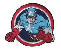 Mono-Quick 1809x Avengers Iron-On Patch Marvel Hulk Iron Man Thor Captain America (18092 - Cap America)
