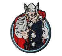 Mono Quick 1809x Avengers Iron-On Patch Marvel Hulk Iron Man Thor Captain America (18094 - Thor)