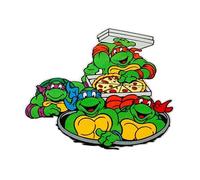 Mono-Quick 1825x TMNT© Team Applique, Iron-On Patch, Various Designs, Teenage Mutant Ninja Turtles (18258 - TMNT Pizza)