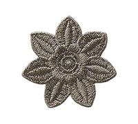 Mono-Quick Flower Plant Iron-on Patches Vintage 3,5 x 3,4 cm for Adults with Fabric Cotton Textile Original Quality
