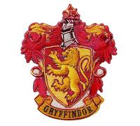 Mono Quick - Harry Potter Hogwarts appliqués, iron-on sticker patch, Gryffindor Slytherin Hufflepuff Ravenclaw (18068 - Gryffindor)