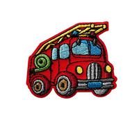 Mono-Quick Iron-On Patch Fire Engine 5.0 x 4.5 cm