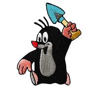 Mono Quick Iron On Transfer Design The Little Mole Pauli M Appliqué, 7.0x8.0 cm, Colored Details, 1 Piece