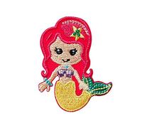 Mono-Quick Mermaid Iron-On Patch 4.0 x 5.0 cm