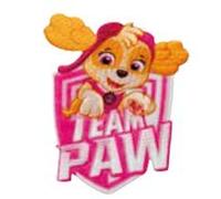 Mono Quick Paw Patrol Appliques, Iron-On Patch, Sew-On Patch, Chase Skye Marshall Rocky Team (18153 - Skye Team)