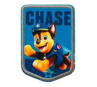 Mono-Quick Paw Patrol Chase Iron-on Patch 7,8 x 5,5 cm for Kids with Super Pups Dog Hero Adventure, Clothing Jeans Denim Birthday Gift