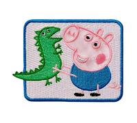 Mono Quick Peppa Pig Applique Iron-On Patch Peppa Pig George 18375 - George
